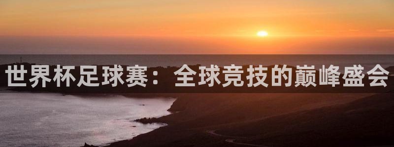 世界杯足球赛：全球竞技的巅峰盛会