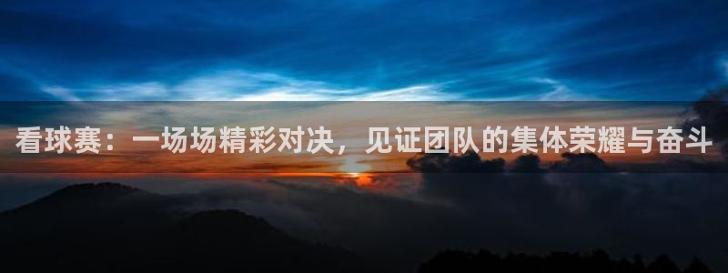pg体育app官方：看球赛：一场场精彩对决，见证团队的集体荣