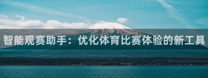 苹果手机体感游戏有哪些：智能观赛助手：优化体育比赛体验的新工